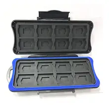 Ruitroliker Водонепроницаемый ABS игровые карты для переноски коробка для хранения Защитный чехол держатель для переключателя-черный