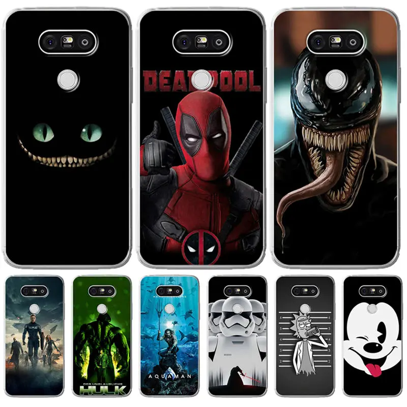 

Luxury Marvel Deadpool Mickey For Huawei Honor 10 9 8 8X 8C 7A 7C 7X 7 6X 6A Lite Cover Case Silicone Funda Coque Capinha Etui