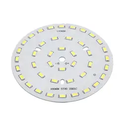 21 W 100mm Pure White 42 светодиодный SMD 5730 светодиодный потолочный светильник плиты светодиодный потолочный светильник борту СВЕТОДИОДНЫЙ модуль