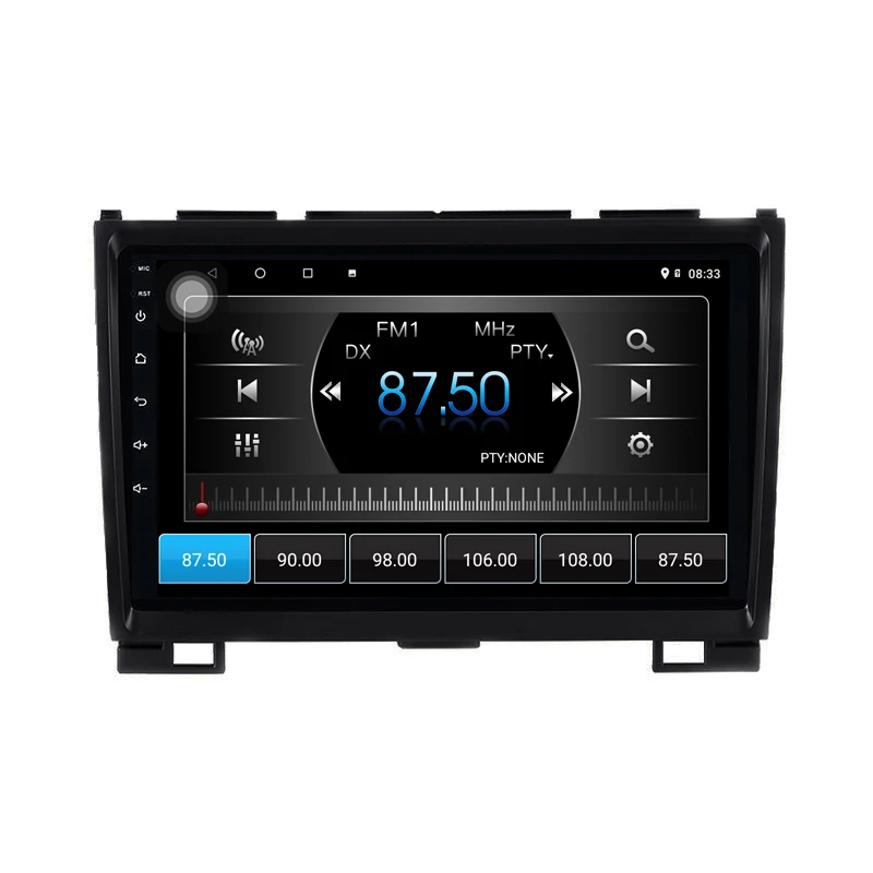 Excellent 9" 4G RAM 8 cores Car DVD GPS Navigation For Greatwall Haval Hover H5 H3 audio stereo car radio headunit bluetooth wifi 5