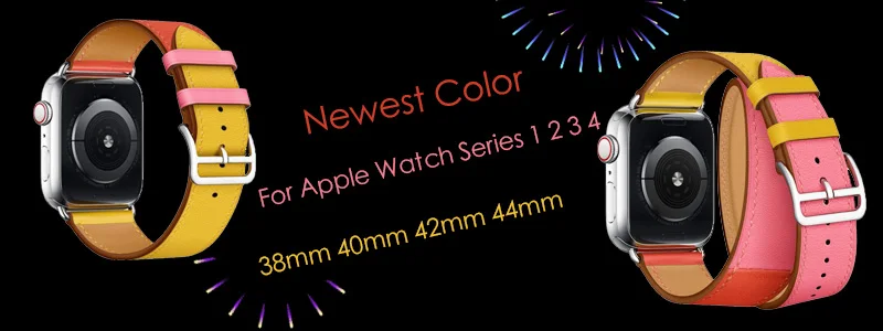 Для Apple Watch Series 4 iWatch ремешок 40-44 мм ремешок для часов из натуральной кожи ремешок для Apple Series 2 3 Часы Браслет 38-42 мм