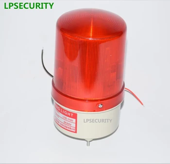 

LPSECURITY flashing Beacon Warning Light Lamp Spiral Fixed Warning Light Beacon for Industrial gate garage gsm alarm(no sound)