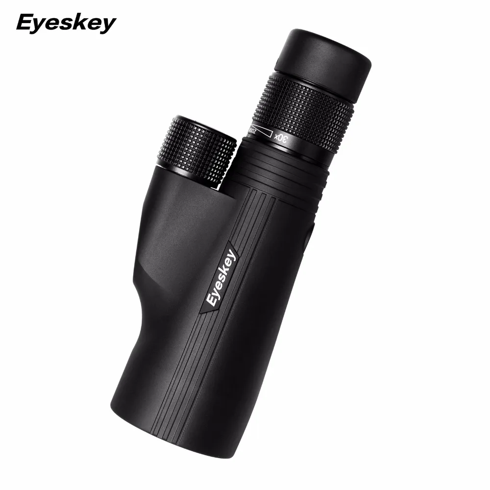 Монокулярный телескоп Eyeskey HD 10-30x50 с увеличением, мощный, многослойный, BAK4 призма, водонепроницаемый бинокль, Зрительная труба