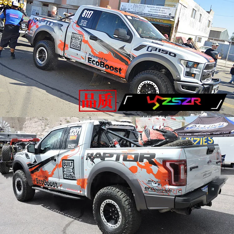 Внедорожный пикап Наклейка для Ford F-150 Raptor Pickup Z2CA1003