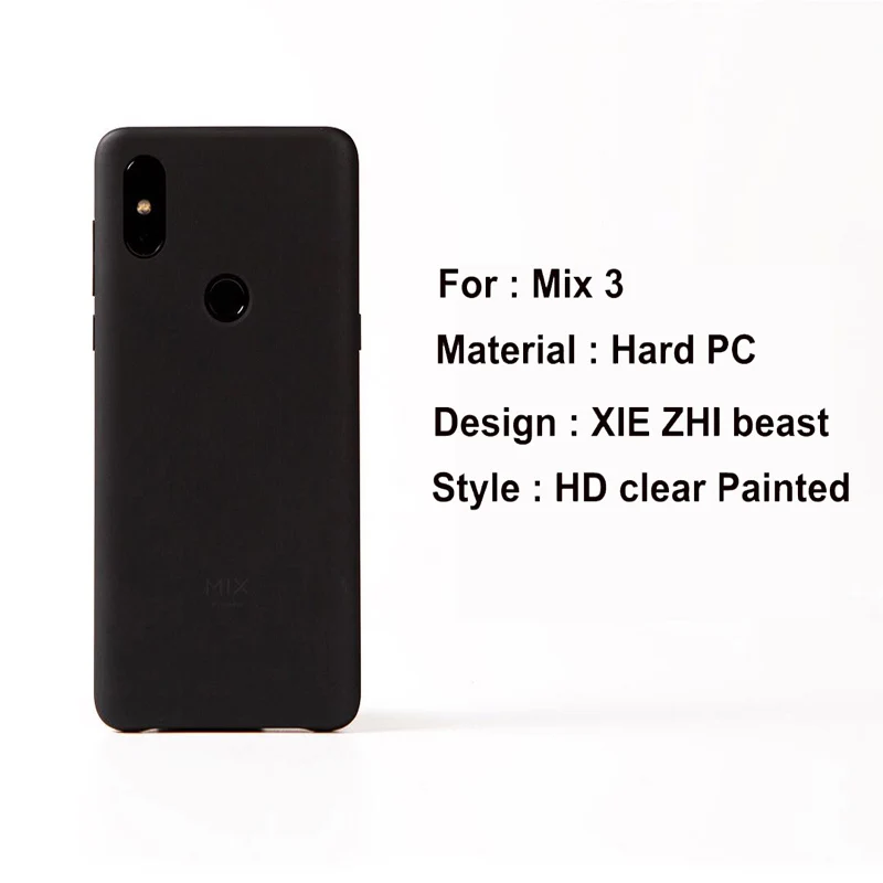 Тот же пункт для xiaomi mi x 3 чехол для ПК Жесткий Чехол для телефона официальный синий XIE ZHI для xiaomi mi x3 mi x 3 чехол оболочка