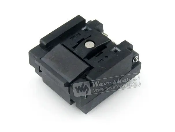 

module QFN16 MLP16 MLF16 QFN-16BT-0.65-01 QFN Enplas 0.65Pitch 4x4mm IC Test Burn-in Socket Programming Adapter with Ground Pin