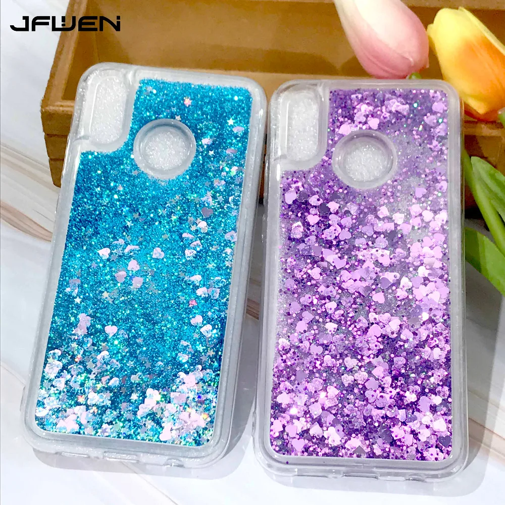 

Liquid Glitter Case For Huawei P20 Lite P30 Pro Case Silicone Soft TPU Phone Cases For Coque Huawei P30 Lite P20 Pro Case Cover