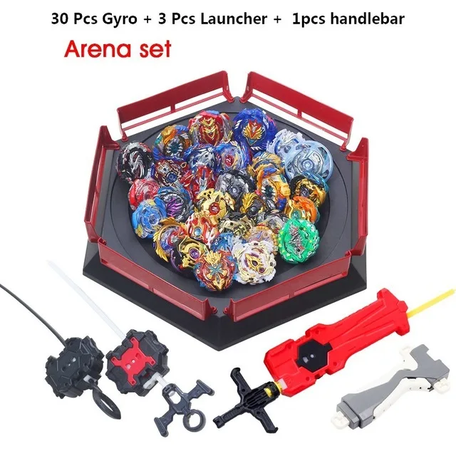 Все топы набор Метатель Bey Bay Bu Gt God Bey Blades Explosion high performance combat top toy Дети Bables Blade Bl arena - Цвет: 30pcs 007