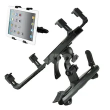 Universal 360 Degrees Adjustable Car Back Seat Headrest Mount Holder For Tablet 7 inch to 12 inch Laptop Box