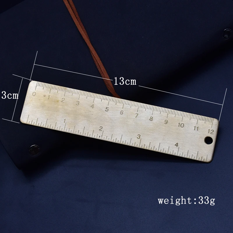 CCCAGYA H002 медная прямая Линейка 13 см и 16,5 см офисные и школьные канцелярские принадлежности и бизнес-ручка для отелей