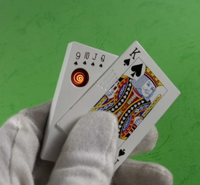 new 2014 Unique playing cards KING design electronic USB cigarette