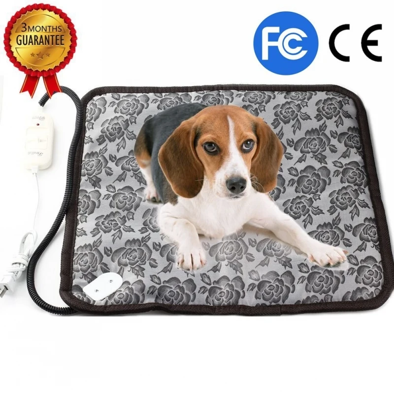 220V Pet Heating Pad Classic Pet Dog Cat Waterproof Electric Pad Heater