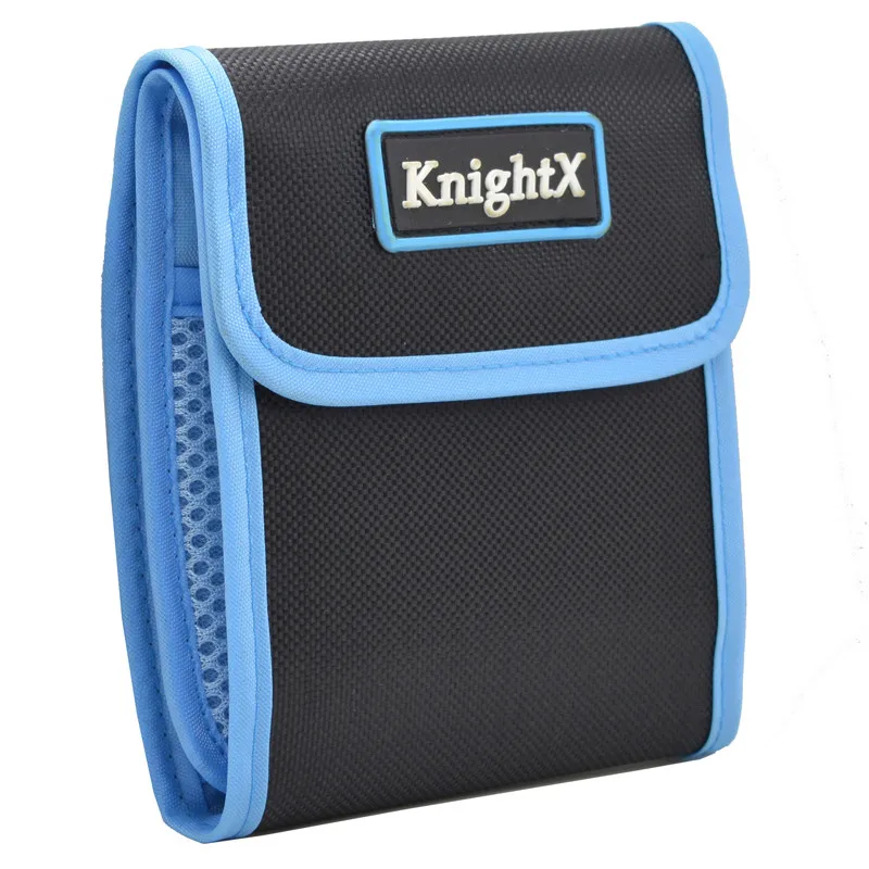 KnightX 3 4 6 карманов фильтр для камеры кошелек адаптер для объектива Кольцо для хранения сумка чехол держатель для Cokin UV CPL FLD ND цвет D5200