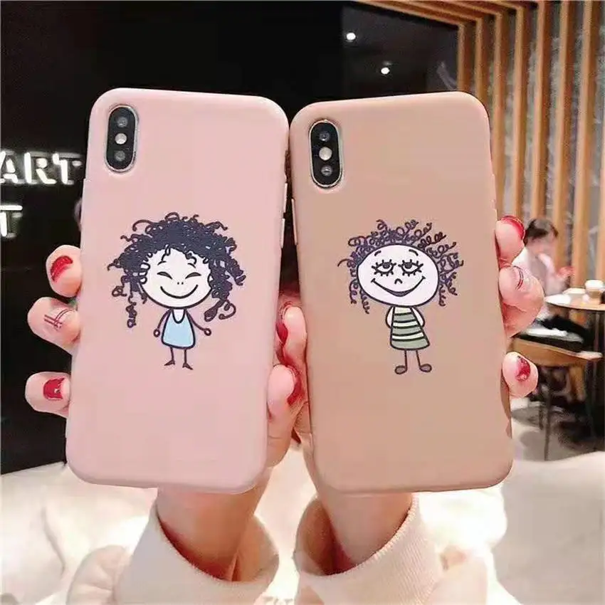 For VIVO X9 X9s X20 Plus X23 Soft TPU Phone Cover Full Back Cases Funny Lovers Boy Girl Pattern Liquid Feeling Capa Fundas Coque |