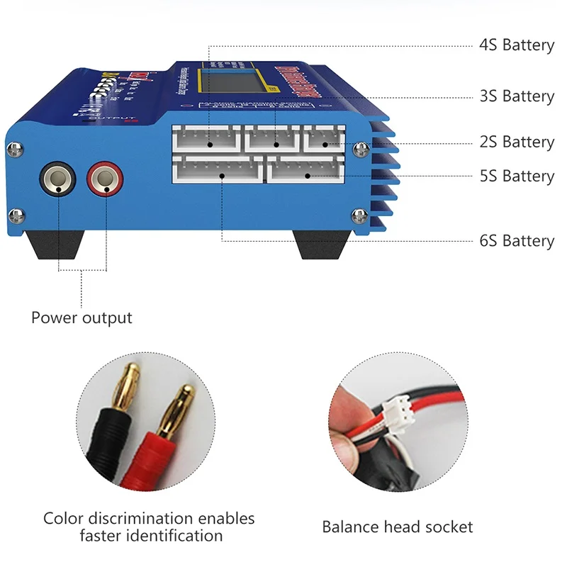 80 Вт iMAX B6 Lipro NiMh литий-ионная Ni-Cd батарея баланс цифровой зарядное устройство Dis зарядное устройство цифровой RC баланс зарядное устройство