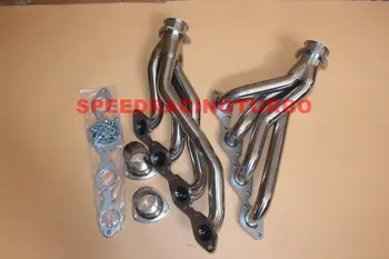

BIG BLOCK BBC CAMARO CHEVELLE HEADERS STEEL CHEVY 396 427 454 502 EXHAUST TURBO ROUND PIPE