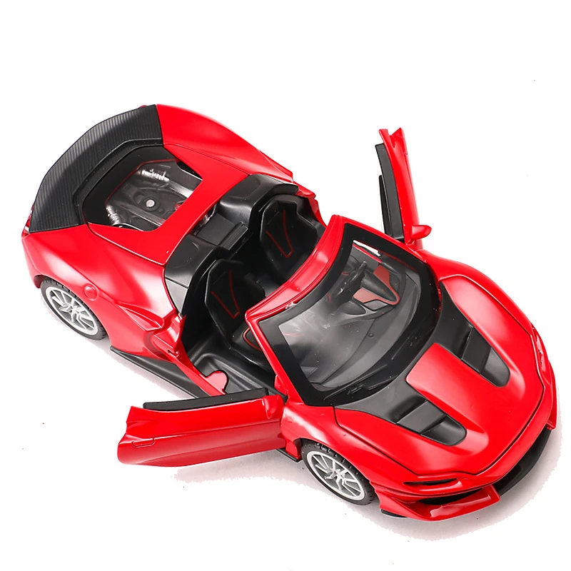

Hot Sell 1:32 Alloy Car Model Diecast Sound Light Pull Back Door Toy for Children Hot Toy Car Hot-Wheel Toy