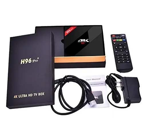 3g/32G H96 Pro+ Amlogic S912 Восьмиядерный Android 7,1 tv Box 2,4G/5,8G WiFi H.265 BT4.1 H.265 4K медиаплеер H96 Pro Plus