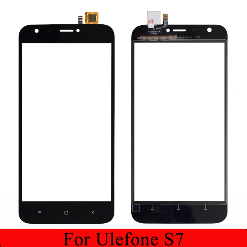 

5.0 Inch For Ulefone S7 Touch Screen Digitizer Touch Panel Lens Glass Replacement Part Black Color