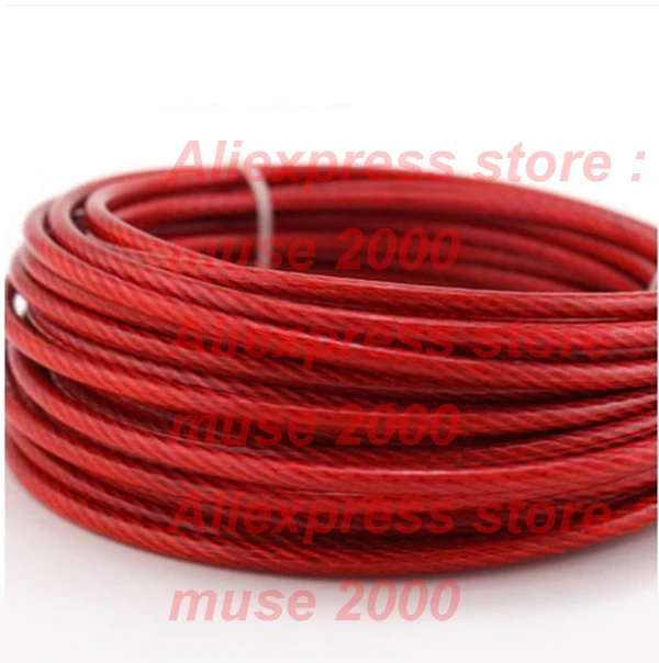 304 Тип стали rope Dia 0,15 0,2 0,25 0,3 мм 1X7 многожильный провод twist line рыболовный трос мягкая струна тонкие бусины веревка ручной работы