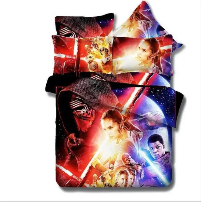 Star Wars 3D Bedding Set Print Duvet cover Twin full queen king Real