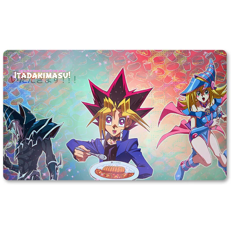 

Many Playmat Choices - ITaDakimasu - Yu-Gi-Oh! Playmat Board Game Mat Table Mat for YuGiOh Mouse Mat