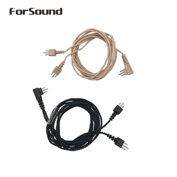 

Siemens quality 3pin Y Cord For Body Aids Hearing Aid Receiver Wire Cable