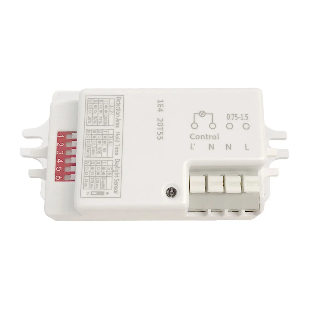 

500W Microwave Smart Swtich Motion Body Movement Infrared IR Sensor Light Control Swtich 360 Degree Wall Swtich 220~240V
