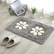 Удобные 45x70 см ковры для спальни абсорбирующие противоскользящие стойкие Коврики Дверные Коврики для ванной комнаты для гостиной