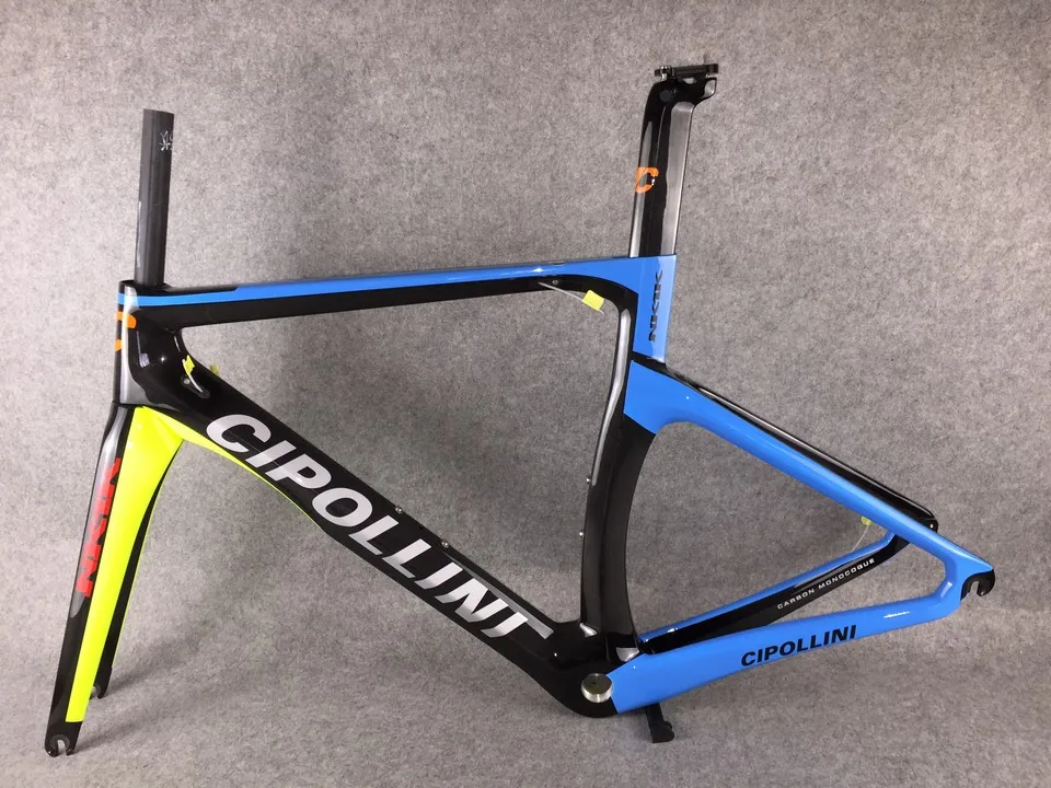 Clearance T1100 Carbon Road Frame set 2019 Cipollini NK1K Carbon Road Bike Frames 3k or 1k carbon bicycle framework 36