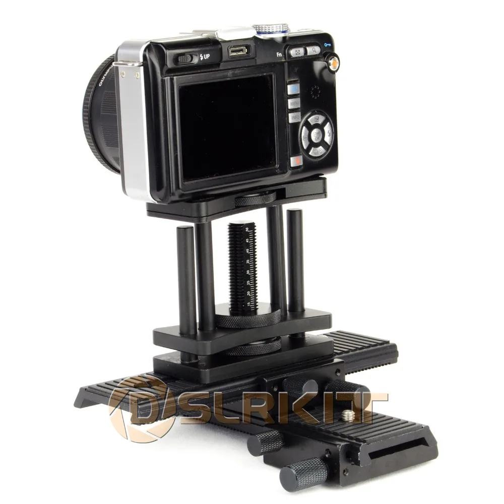 Dslrkit-trilho Deslizante de Foco Macro com Vias para Cima Direita e Direita para trás e para trás - Image 6