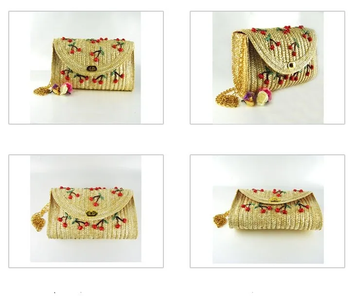 q2 wicker beach bag