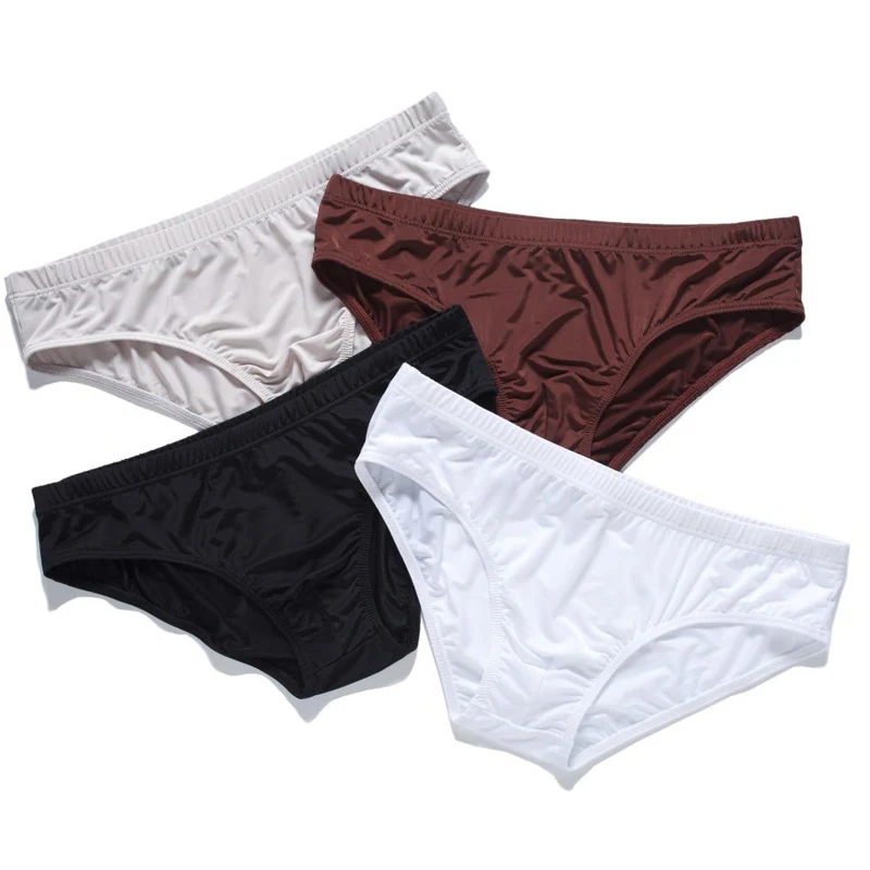 

19 spring and summer U convex design solid color low waist briefs sexy comfortable breathable men's underwear