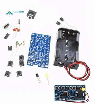 

Wireless Stereo FM Radio Receiver Module PCB DIY Electronic Kits 76MHz-108MHz UK