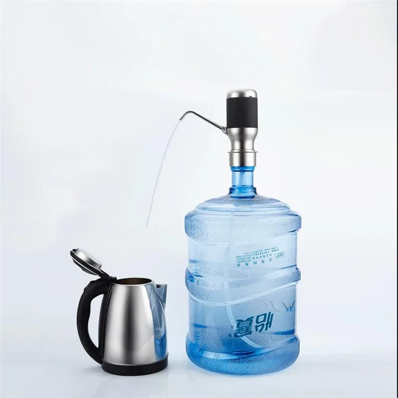 

KCASA 1Pc Water Dispenser Portable Power Pumps Wireless Electric Food Grade Water Bottle Pump Drinkware Bar Tool Hot Sale