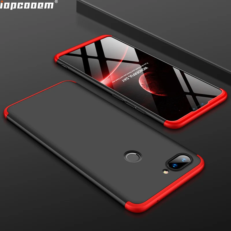 

Phone Cases For Xiaomi Mi 8 Lite Case 3 in 1 Matte Hard PC Shockproof Shell Cover For Xiaomi MI 8X Coque 6.26