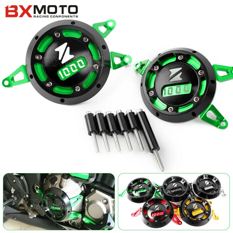 Для Kawasaki Z1000 2010 2019 Z1000SX 2011 2018 CNC алюминиевая защита двигателя Боковой защитный
