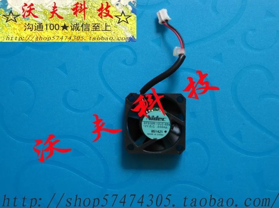 

For Nidec df310r-12lc-02 3010 12v 0.04a silent fan cooling fan