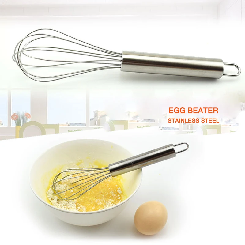 WANGYI Kitchen Accessories Gadgets Tool Egg Beater Stainless steel
