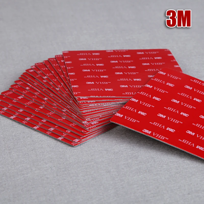 

VHB 3M 5608 Double Sided Adhesive Acrylic Foam Tape Sticker Mounting Tape Gray 100mm*100mm*0.8mm