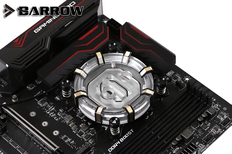 Barrow CPU cooler for Intel socket LGA 115x (1150 1151 1155 1156) water cooling block processor water cooler block LTYKB-ARK