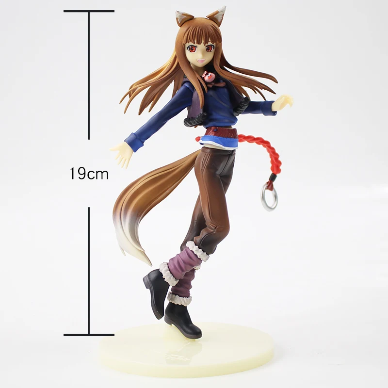 Аниме Spice and Wolf Holo фигурка игрушки Holo The Wise Волчья Модель Кукла подарок для детей