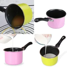 Полезный портативный суповый горшок инструмент для приготовления пищи антипригарная емкость для молока мини-кастрюля G527