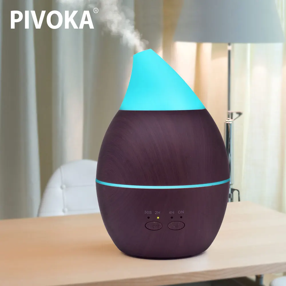 PIVOKA 300 мл Электрический сроки увлажнитель воздуха Ароматический диффузор