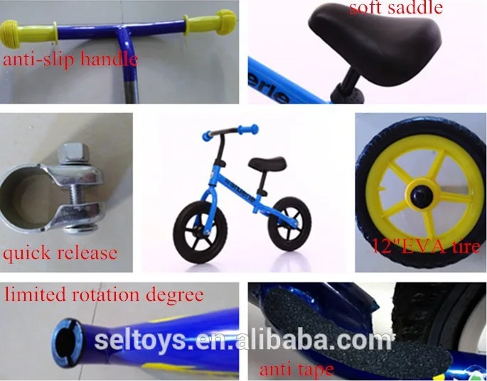 Excellent Kids balance Bicycle For 2~6 Years Old without Pedal  complete bike for kids carbon bicycle 9