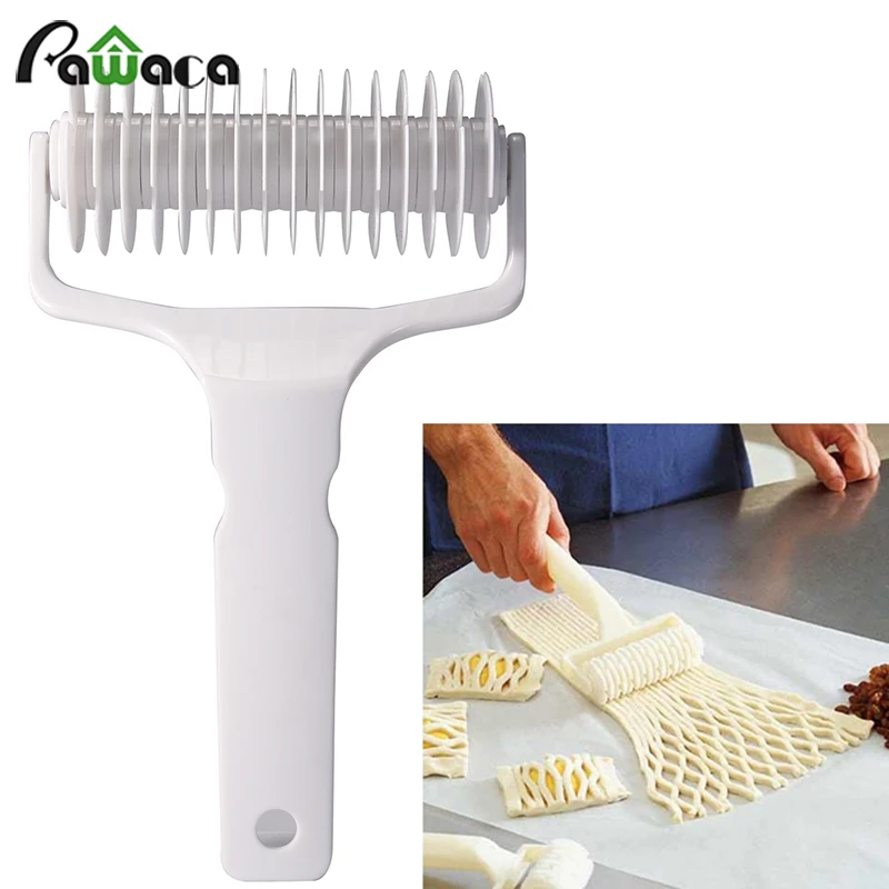 

Kitchen Baking Tools Plastic DIY Mesh Round Bread Knife Cookie Dough Pizza pie Making Molds cutter Accessories Hot sell