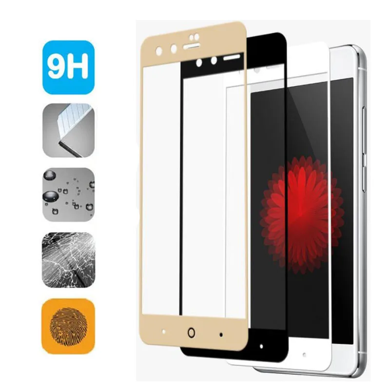 0 3 мм 2.5D полное покрытие закаленное стекло для ZTE Blade V8 A2 Nubia Z17 Z982 mini Z11 Max M2 Защитная