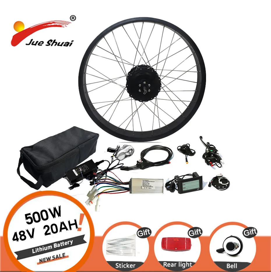 48V 1000W электрический велосипед комплект с 48V16AH/20AH/LG26A батареи Fat Tire 2" 26" 4,0 задний мотор колеса Электрический полный Ebike комплект