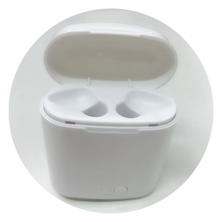 Чехол для зарядного устройства I7S Airpods поддержка Bluetooth гарнитуры I7s TWS зарядное