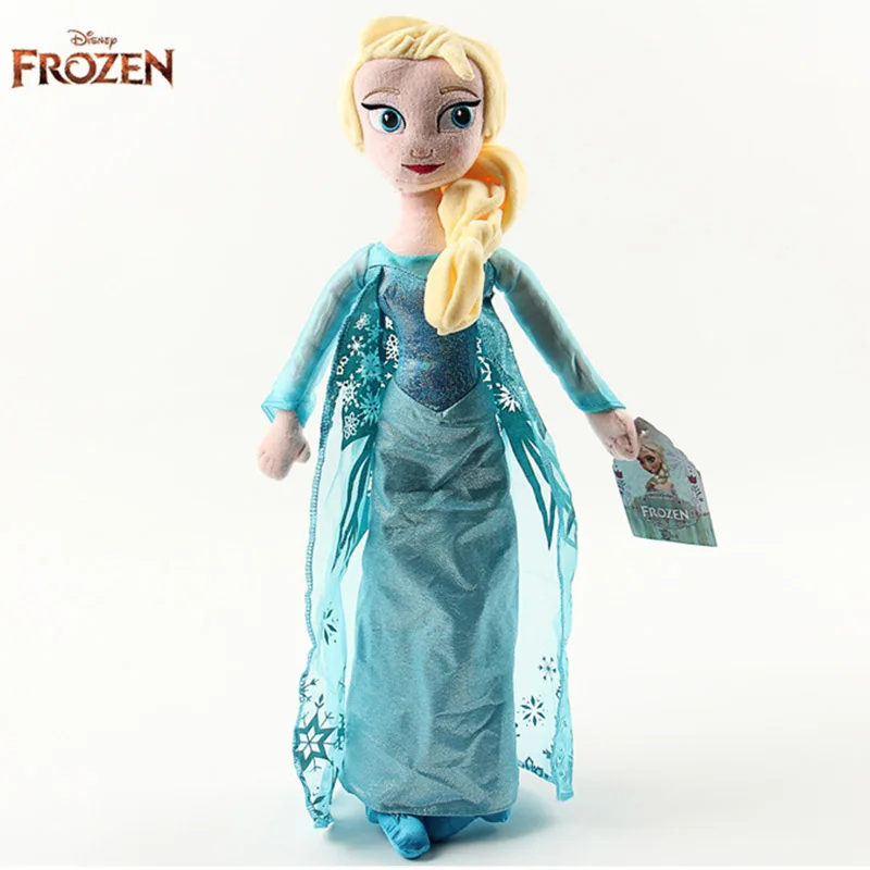 

38 cm Disney frozen Elsa Anna plush toys Soft Doll Toys Kids Birthday Gift